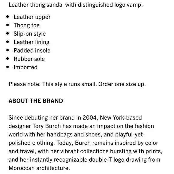 Tory Burch Brown Sandals - Picture 8 of 9